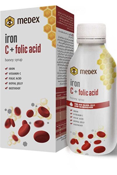 meDeX Iron Vitamin C + Folic Acid 150 ml Liquid