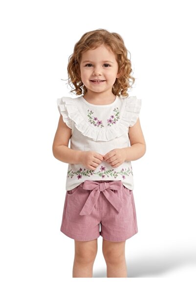 Minitex Girl's 2-Piece Shorts Suit