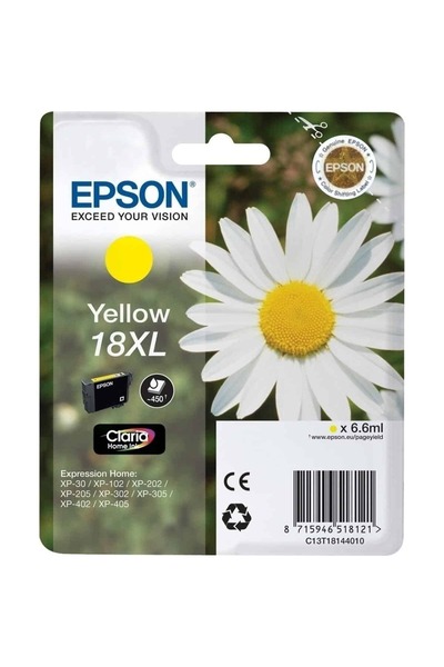 EPSON Μελάνι T181440 18XL Κίτρινο