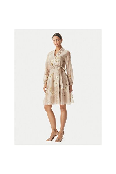 RINASCIMENTO Rochie de cocktail pentru femei CFC0128000003 Bej