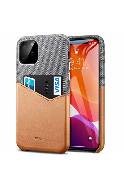 ESR iPhone 11 PRO Max Θήκη πορτοφόλι Metro γκρι-καφέ
