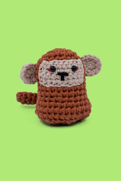 selfiko Maymunko - Yeni Başlayanlar İçin Maymun Amigurumi Tığ Örgü Öğrenme Ki...