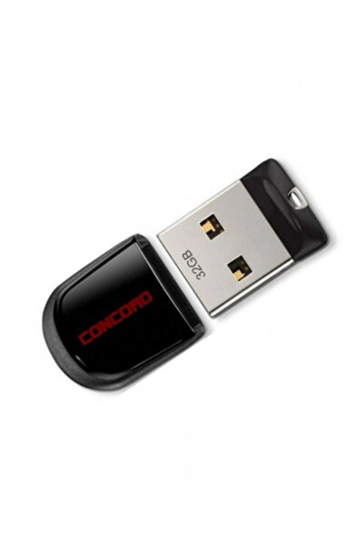 Concord Cuml32 32Gb USB 2.0 Mini Lite Clamshell Flash Memory