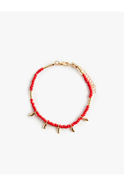 Koton Charm Detaylı Boncuklu Bileklik