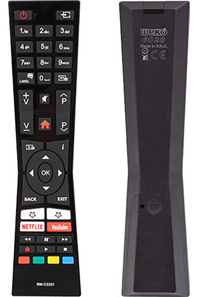 OEM Compatible Remote Control RM-C3331 for Τηλεοράσεις JVC