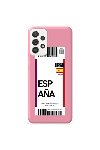 Other Samsung A72 Espana Arrival Pink Colored Silicone TPU Θήκη
