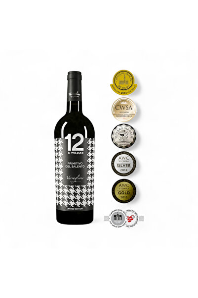 Coulisse Vin Rosu Sec Varvaglione 12 e Mezzo Primitivo del Salento 12.5%, 0.75L