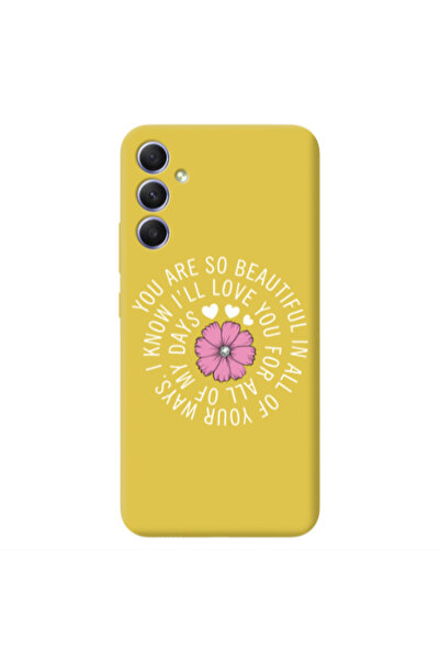 Other Samsung Galaxy A05s Your Ways Yellow Colored Silicone TPU Θήκη