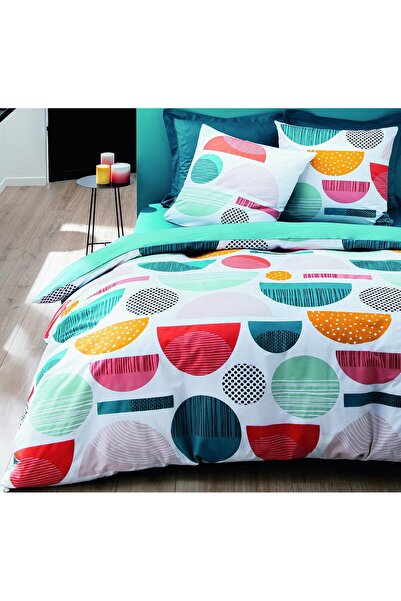 Generic 100% Cotton Printed Double Size Duvet Cover Set Graphic Multicolour 1...