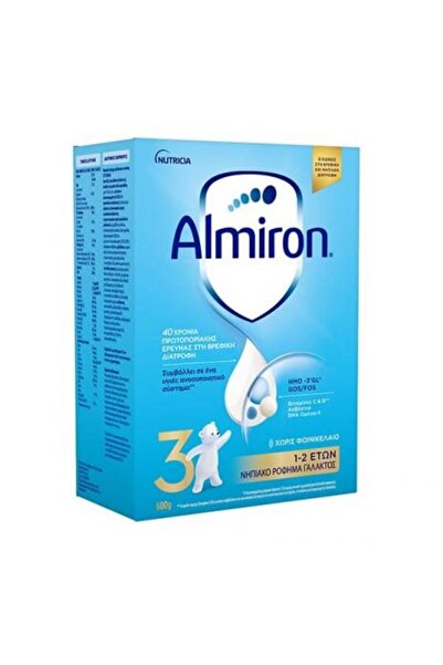 NUTRİCİA | Almiron 3 | Νηπιακό Ρόφημα Γάλακτος 1-2 Ετών | 600g