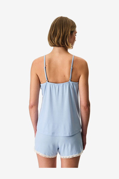 Penti Women Sky Sleeveless Shorts Blue Set