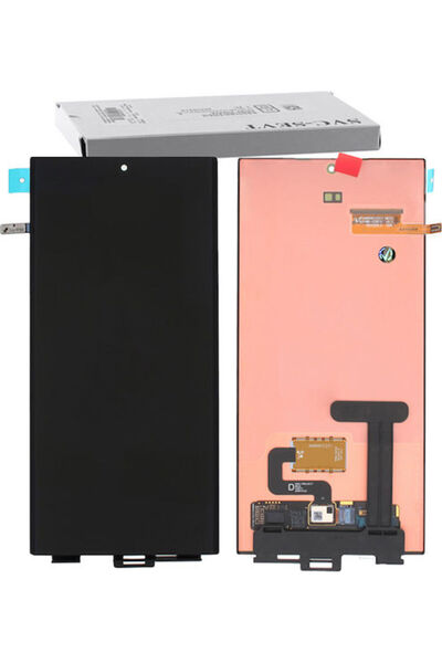 Samsung Οθόνη με μηχανισμό αφής για S23 ULTRA 5G S918 (Μαύρο) Κωδικός: GH82-3...