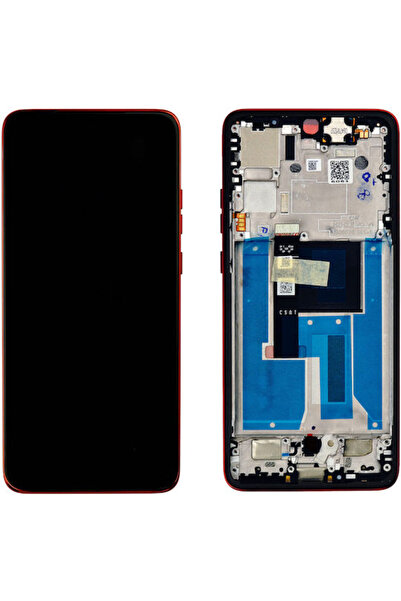 Motorola Οθόνη με μηχανισμό αφής και πλαίσιο για Edge 50 Neo (XT2409) (Μαύρο)...