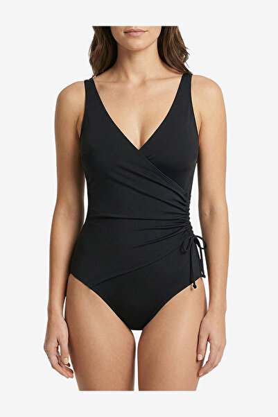 Penti Women Twist Corset Black Swimsuit