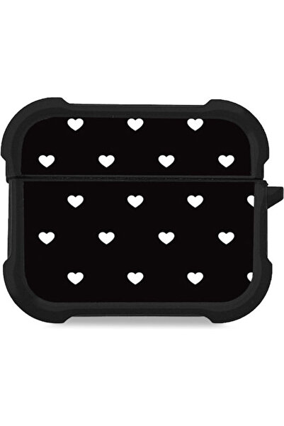 Other Θήκη Σιλικόνης Sonique Heart Series σε Μαύρο για Apple AirPods Pro 3