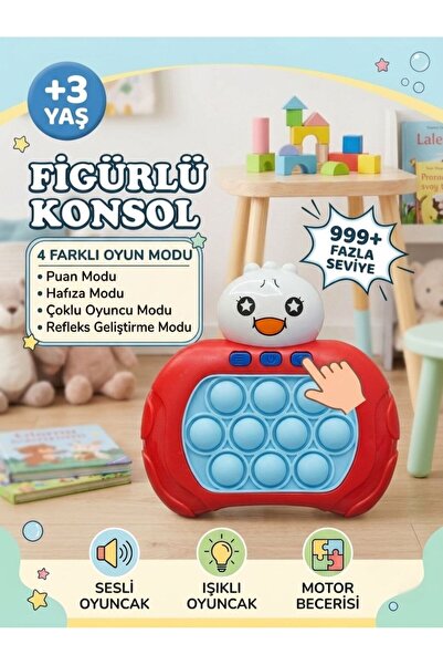 ARAD PRO Figürlü Işıklı ve Sesli Akıllı Popit El Konsolu - Zeka ve Hafıza Gel...
