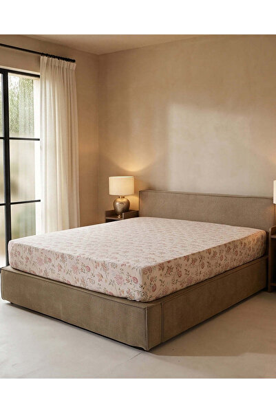 REDTAG Multicoloured Floral Printed Fitted Sheet (200 x 90 cm)