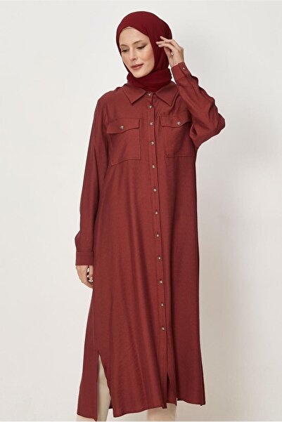 Alvina Linen Effected Long Tunic 46769