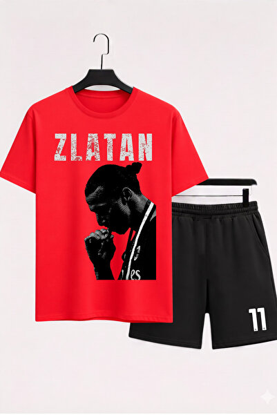 MAGORS Zlatan Ibrahimovic Printed 100% Cotton Crewneck Children's T-Shirt-Sho...