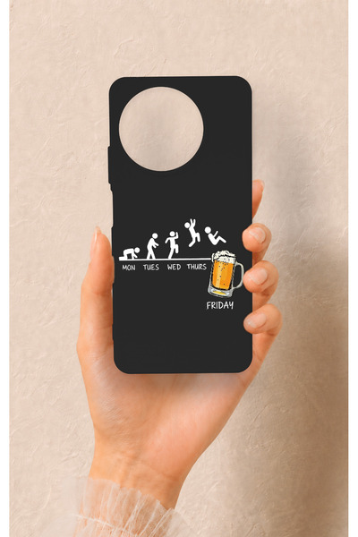 Vip Case Realme 11 Uyumlu Fun Day Friday Desenli Silikon Kılıf