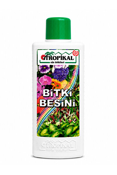 TROPİKAL Genel Bitki Besini VİTAMİNİ - 225ML- iç mekan – dış mekan ve çiçekli...