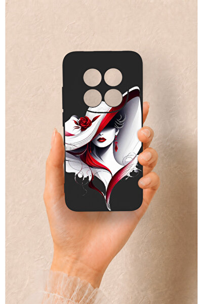 Vip Case Redmi Note 15 Pro 5G Uyumlu Matmazel Desenli Silikon Kılıf