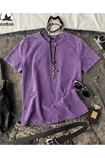 Toum Washable Vintage Unisex Oversize T-Shirt