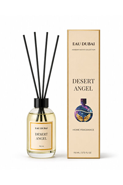 Eau Dubai Difuzor de parfum pentru cameră, Desert Angel, Difuzor cu bețișoare...