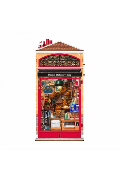 Rolife Puzzle 3D, Book Spine Wisdom Stationery Shop, RoLife, 472 piese