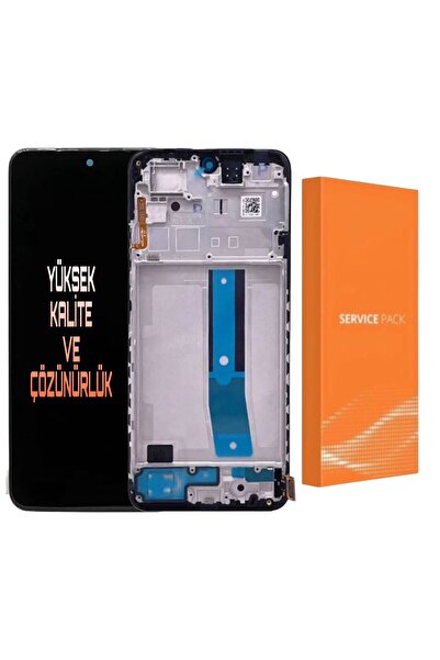 protechgsm Xiaomi Redmi Note 12s Lcd Ekran Dokunmatik Çıtalı Siyah