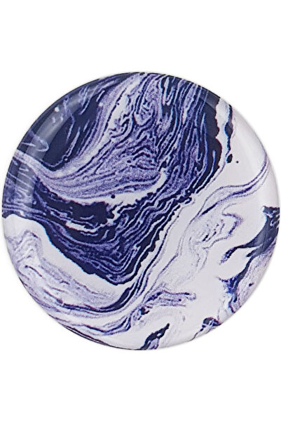Other Sonique Pop Socket για Κινητό Τηλέφωνο Μαρμάρινο Σκούρο Μωβ