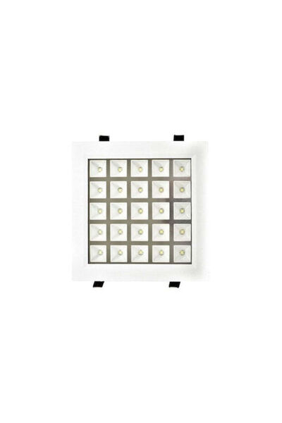 OEM Square LED Panel 25W with Cool White Light 6000K 21.5x21.5cm