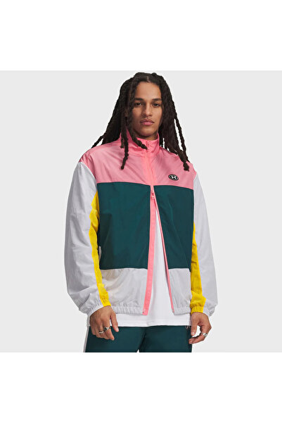 Under Armour A6009436-600 Ua Icon Woven Track Fz Erkek Ceket Pembe