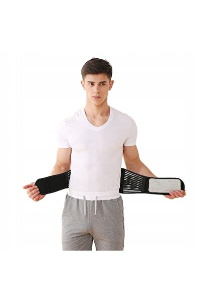 OEM Колан за кръст с магнити, черен, XL, 130 см