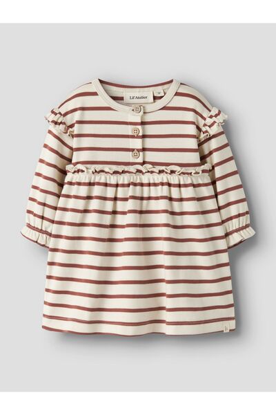 Lil' Atelier Baby Kleid Biobaumwoll