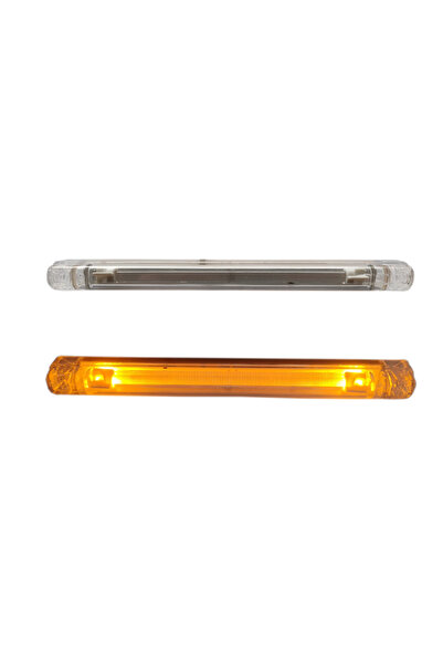 Flexzon Φως πλευρικής σήμανσης LED Νέον Πορτοκαλί 24V IP68 240mm X 26mm X 25m...