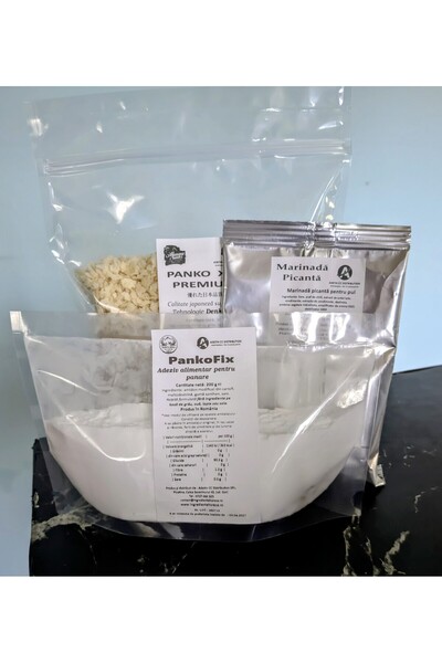 Natural by Adela Kit Panare Stil Japonez - Panko XXL 300g + PankoFix Adeziv 2...