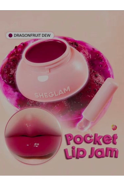 SHEGLAM Hydra Jelly Pocket Lip Jam-Dragonfruit Dew Dudak Parlaticisi Ruj