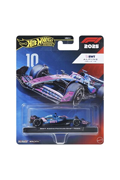 mattel Hot Wheels Premium Real Riders Formula 1 2024 Mașină metalică Bwt Alpi...