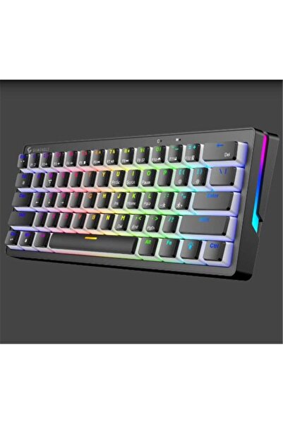 Universal لوحة مفاتيح الألعاب الميكانيكية Gameagle GE2014 Poseidon RGB السلكي...