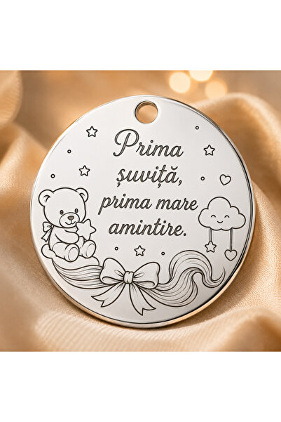 Simoshop Bănuț Argint 925 „Prima Suviță, Prima Mare Amintire” 22mm