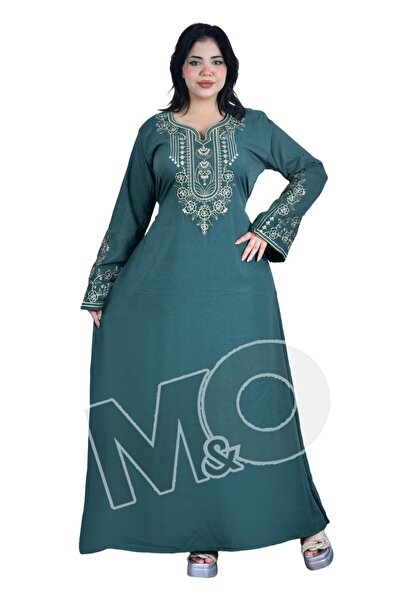 M&O 2 Linen Jalabiya with High Quality Embroidery, Cool, Weighs from 60 to 12...