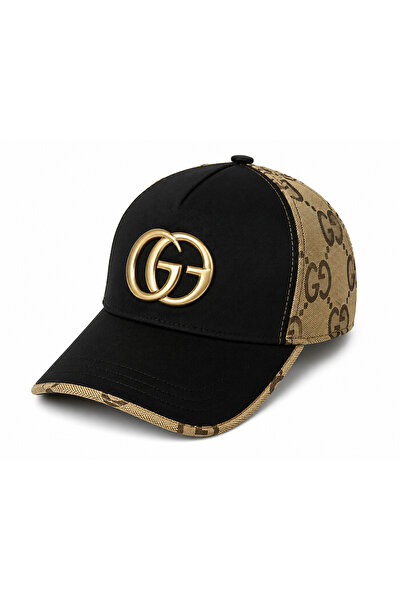 STRIVA Luxury Cap with Classic Design and Gold Metal Logo
