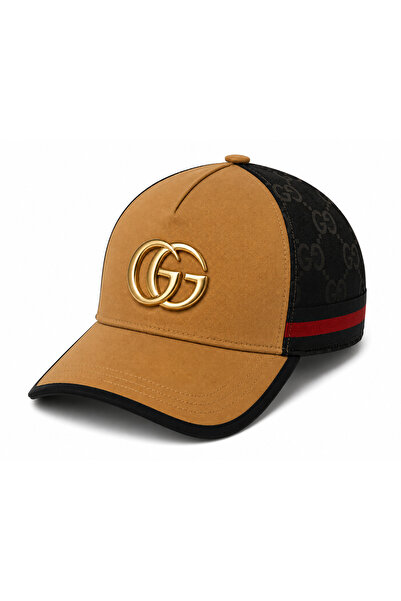 STRIVA Luxury Cap with Classic Design and Gold Metal Logo