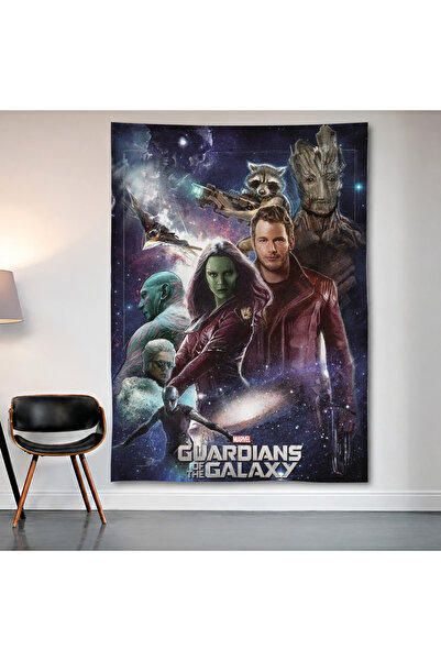 Geek Cultcha Guardians of the Galaxy Wall Cloth Wall Tapestry First Quality S...