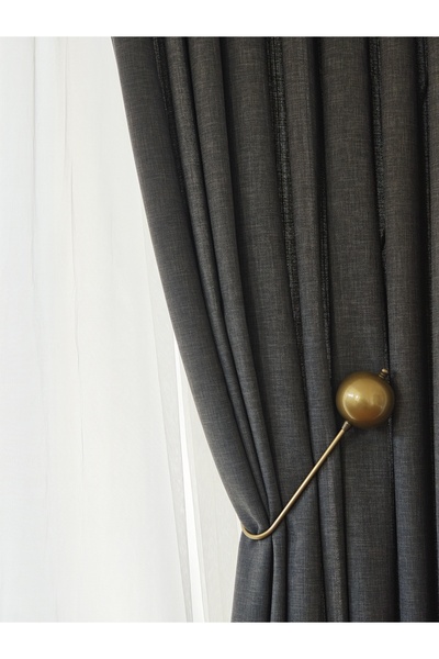 VİZYONN HOME VİZYON HOME Lüks Fon Perde Bağı Dekoratif Perde Toplama Bağı Sar...