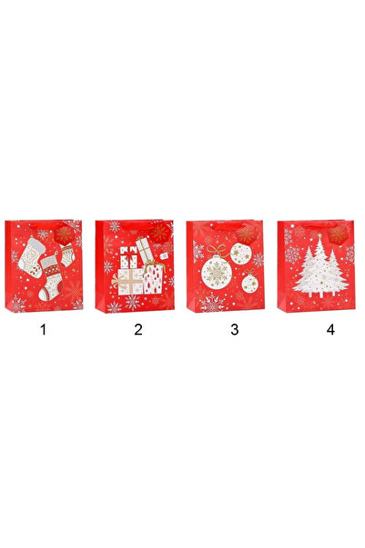 OEM Geanta cadou NInvest 32x26x12,5 cm multicolor mix modele