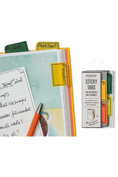 İF Bookaroo - 40 de markere adezive din hârtie, verzi
