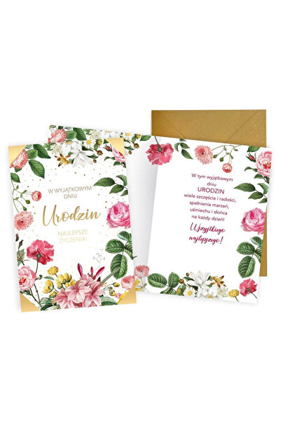 KUKARTKA Felicitare, Passion Cards, set, B6, 16.6x11.7cm, decorata cu folie m...