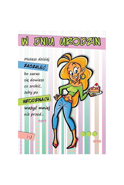 STAMP Felicitare Comic B6, cu plic, format 163×128 mm, Multicolor